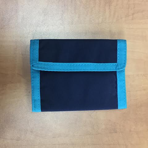 girls velcro wallet